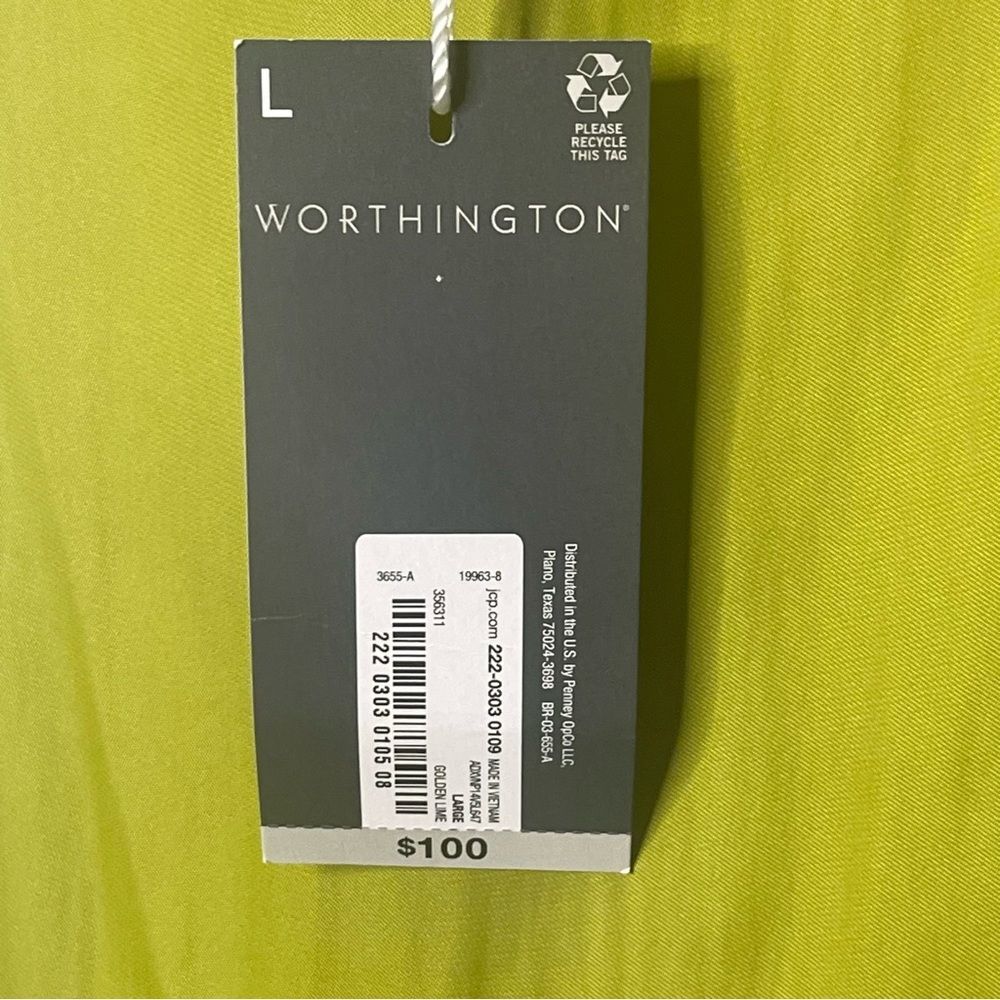 Worthington Womens Sleeveless Midi Slip Dress Size Large - Picture 6 of 8